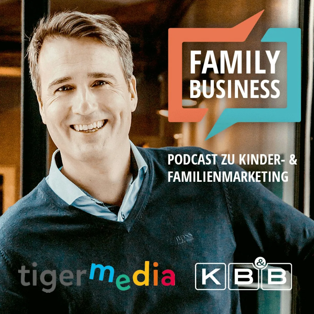 Cover der Podcastfolge FAMILY BUSINESS mit Martin Kurzhals, CEO von Tiger Media