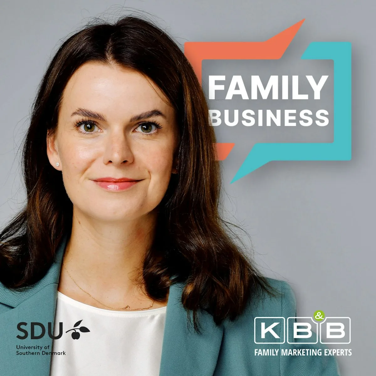 Cover der Podcastfolge FAMILY BUSINESS mit Dr. Lydia Ottlewski, Juniorprofessorin für Consumption, Commerce and Culture im Department of Business and Management an der Süddänischen Universität in Odense