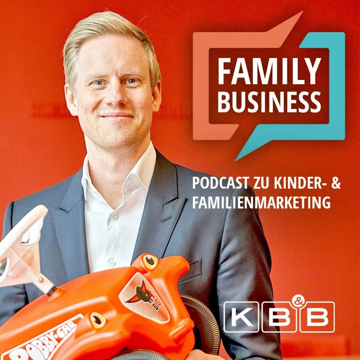 Cover der Podcastfolge FAMILY BUSINESS mit Felix Stork, Corporate Marketing Director der SIMBA DICKIE GROUP